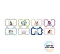MAM Supreme Sucette Physiologique Silicone +18m Lot de 2 + Boite de Stérilisation