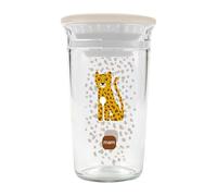 MAM Tasse facile à boire pour enfant | 290 ml | Bord à 360° pour siroter à n'importe quel angle | Transparent comme du verre | Facile à tenir | Valve en silicone souple monobloc | Accessoires pour