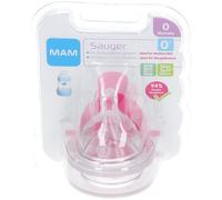 MAM Tétine en silicone 0 pour lait & thé, nouveau-nés Tétine(S) 1 pc(s)