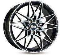 MAM WHEELS MAM B2 black front polished 8.5Jx20 5x112 ET30