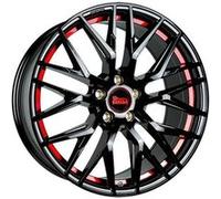 MAM WHEELS MAM RS4 black painted red inside 8.0Jx18 5x112 ET30