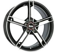 MAM WHEELS MAM W4 black front polished 7.0Jx17 5x114.3 ET48