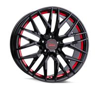 20 pouces MAM RS4 5x112 ET30 Jantes aluminium BLACK PAINTED RED INSIDE