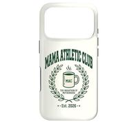 Mama Athletic Club Est 2026 Marathon of Motherhood drôle Maman Coque pour iPhone 17 Pro