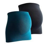 mama band Bandeau de grossesse pour le petit ventre de la femme enceinte en lot de deux + 3 extensions en jean.