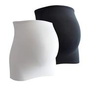 mama band Bandeau de grossesse pour le petit ventre de la femme enceinte en lot de deux + 3 extensions en jean.