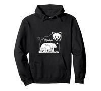 Mama Bear Baby Bear Maman to Be Grossesse Révélation Art Sweat à Capuche