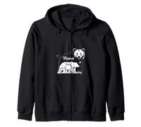 Mama Bear Baby Bear Maman to Be Grossesse Révélation Art Sweat à Capuche