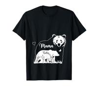 Mama Bear Baby Bear Maman to Be Grossesse Révélation Art T-Shirt