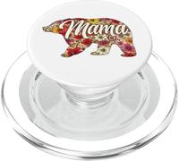Mama Bear Motif Floral Vintage Bohème Sauvage PopSockets PopGrip pour MagSafe