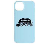 Mama Bear with 1 Cub Mother's Day Mom Pregnancy Annonce Coque pour iPhone 14 Plus