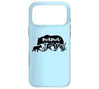 Mama Bear with 1 Cub Mother's Day Mom Pregnancy Annonce Coque pour iPhone 17 Pro Max