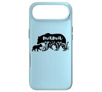 Mama Bear with 1 Cub Mother's Day Mom Pregnancy Annonce Coque pour iPhone Air