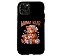 Mama Bear Women Funny Mother's Day Teddy Bear Mom Mommy Coque pour iPhone 11 Pro