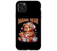 Mama Bear Women Funny Mother's Day Teddy Bear Mom Mommy Coque pour iPhone 11 Pro Max