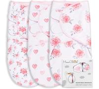 Mama Cheetah Couverture d'Emmaillotage pour Bébé, Emmaillotage Facile pour Nouveau-né, Sac d'Emmaillotage en Coton Biologique