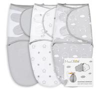 Mama Cheetah Couverture d'Emmaillotage pour Bébé, Emmaillotage Facile pour Nouveau-né, Sac d'Emmaillotage en Coton Biologique, Ensemble d'Emmaillotage pour Bébé Garçon Et Bébé Fille, Petit (0-3 Mois)