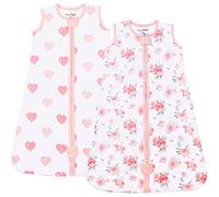 Mama Cheetah Gigoteuse Bébé, 0.5 TOG 100% Coton Biologique, Idéal pour L'été, Couverture portable pour Nourrisson Tout-petit Garçons et Filles, M (6-12 mois), Paquet de 2