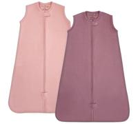 Mama Cheetah Gigoteuse pour bébé 0,5 TOG, couverture portable en coton bio avec fermeture éclair bidirectionnelle, gigoteuse d'emmaillotage pour nouveau-né, tout-petit, garçon, fille, 6 à 12 mois