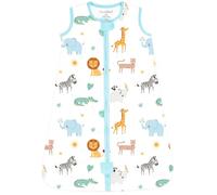 Mama Cheetah Sac de couchage pour bébé 2,5 TOG. couverture en coton biologique à porter avec fermeture éclair dans les deux sens. nourrisson. enfant. garçon et fille. 12-18 mois