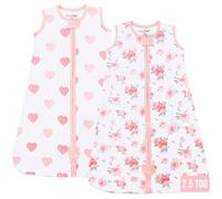 Mama Cheetah Sac de couchage pour bébé. couverture en coton biologique à porter avec fermeture éclair dans les deux sens. nourrisson. enfant. garçon et fille. 6-12 mois