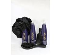 MAMA COSMETICS - Set Routine Cheveux Crépus - Produits Essentiels pour l’Hydratation et le Soin des Cheveux Afro - Made in France