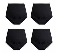 Mama Cotton Women's Over The Bump Maternity Panties High Taist Couverture complète de Grossesse Multi -Weary Multi-Pack (S-4XL)