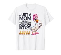 Mama Ducks in a Row Cute Mother's Day Mom Mom Mom Women T-Shirt