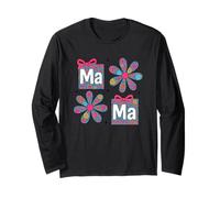 Mama Flower Power Love Radiant Blooms Manche Longue