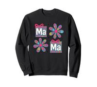Mama Flower Power Love Radiant Blooms Sweatshirt