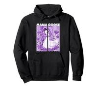 Mama Goose Délice floral violet Sweat à Capuche