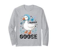 Mama Goose, Funny Mom Mama Goose Fête des Mères Amoureux d'oie Manche Longue