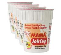 MAMA Gruau de Riz Instantané au Porc - JokCup 45g (Lot de 4)