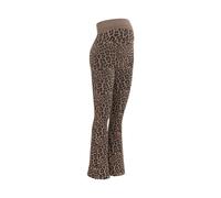 Mama Hangs - Legging de grossesse sans coutures évasé Leopard - S/M