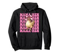 Mama Hen Chicken Mom Chicken Farmer Farmer Mother's Day Sweat à Capuche