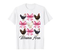 Mama Hen Chicken Mom Chicken Farmer Farmer Mother's Day T-Shirt