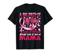 Mama In Heaven Papillon Sensibilisation au cancer du sein T-Shirt