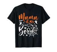 Mama is My Boo Chemise Humoristique pour Enfants Motif fantôme T-Shirt