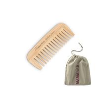 MAMA LAB Peigne d’acupression pour accouchement | Antidouleur naturel pour soulager la douleur des contractions | Accessoire de réflexologie palmaire | Cadeau pour femme enceinte | En bambou
