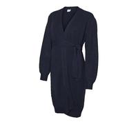 MAMA.LICIOUS Mlannie L/S Cardigan A, Bleu, M Femme