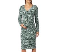 MAMA.LICIOUS Mlebba Tess Ls JRS Abk Dress 2F A. Robe, Vert, L Femme