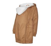 MAMA.LICIOUS Mllisa BW Veste 3 en 1 A maternité, Marron, S Femme