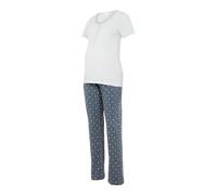 MAMA.LICIOUS MLMIRA Star SS JRS Pyjamas 2F A. E. Noos, Pyjama de maternité Femme, Gray Dawn/AOP:Star,