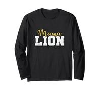 Mama Lion Africa Lion Prédateur Roi Manche Longue