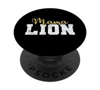 Mama Lion Africa Lion Prédateur Roi PopSockets PopGrip Adhésif