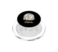 Mama Lion Floral Love - Maman Tendre et Maternelle PopSockets PopGrip pour MagSafe