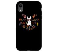 Mama Llama I Ain't Got Time for Your Drama Mom Mothers Day Coque pour iPhone XR