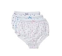 Mama Lot de 3 culottes 100 % coton pour femme - Blanc - 42