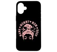Mama Mommy Mom Bruh Funny Trendy Mom Life Design Coque pour iPhone 16 Plus