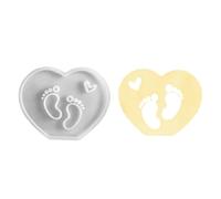 Mama Moule à chocolat - Forme de lettre d'amour pour la fabrication de bijoux | Kit de bricolage en forme de cœur de qualité alimentaire pour femme petite amie Décoration Saint Valentin Anniversaire